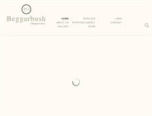 Tablet Screenshot of beggarbushgundogs.co.uk